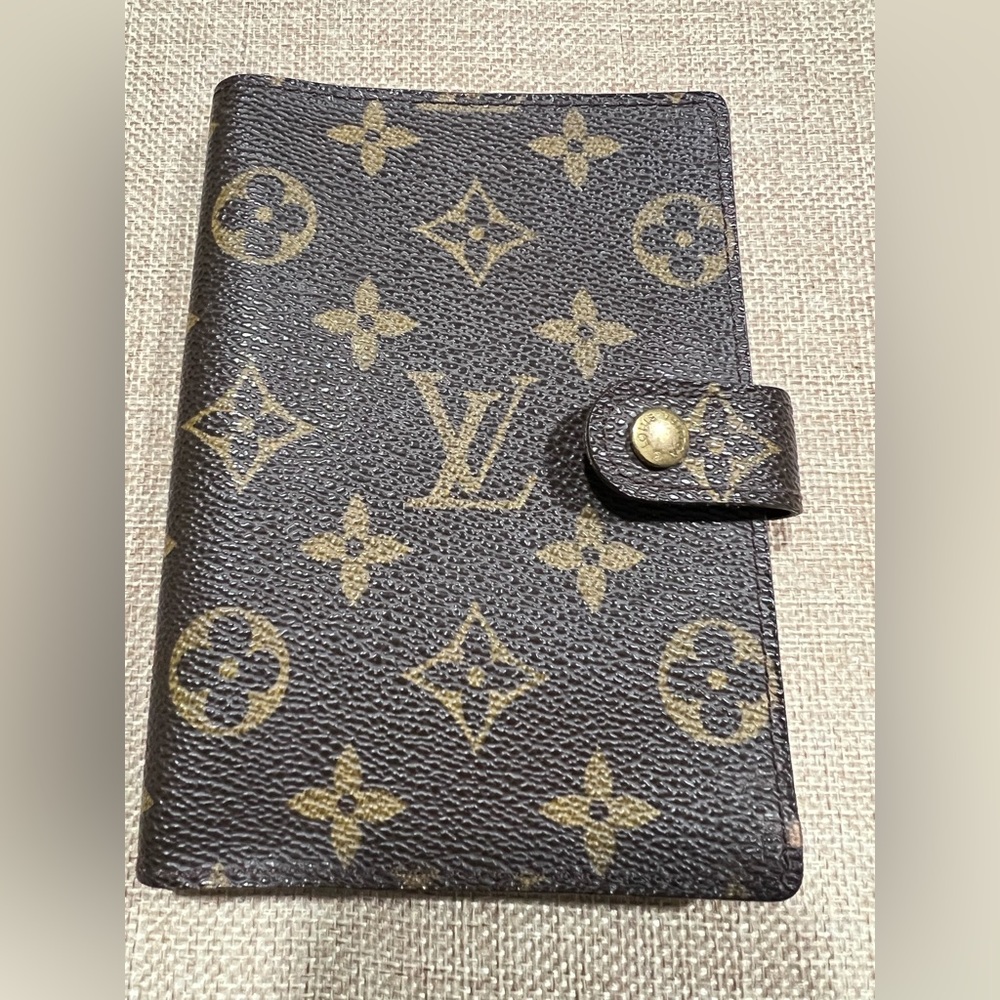 💯Authentic Louis Vuitton Agenda PM Preloved with a cute DIY zip pouch
